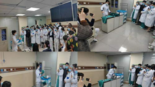 雅安仁康醫(yī)院護(hù)理部組織“無菌操作技術(shù)”培訓(xùn)會